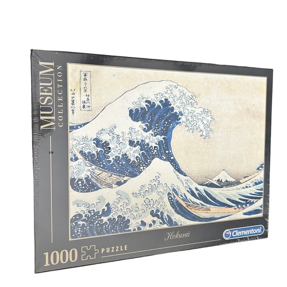 MUSEUM COLLECTION HOKUSAI GREAT WAVE OFF KANAGAWA PUZZLE - Picture 1 of 4